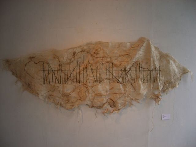 Weir Cape

silk floss, machine embroidery, plant fibre